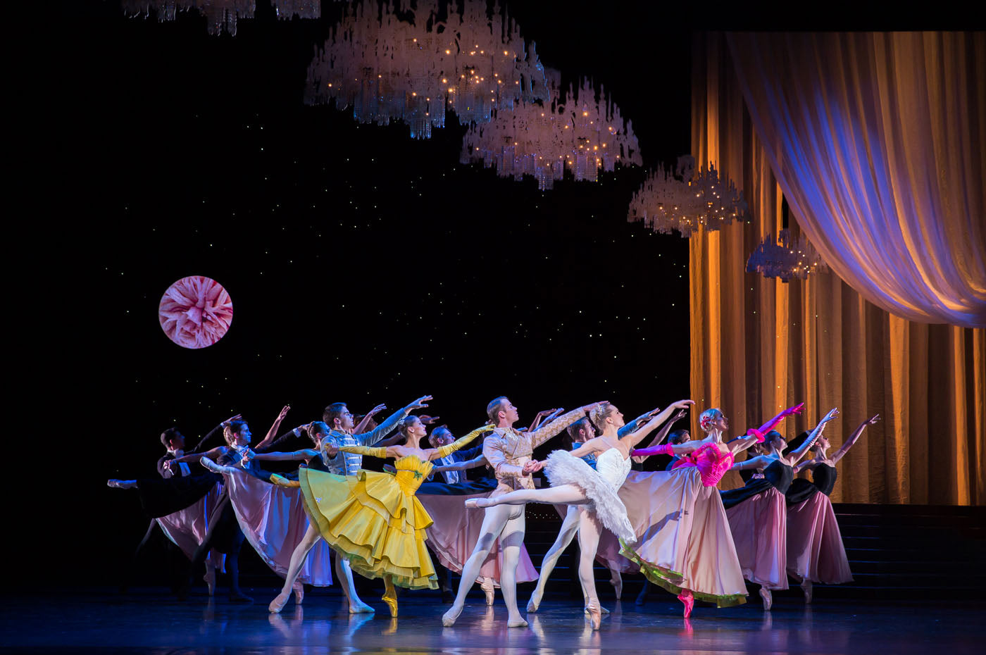 Scottish Ballet in Christopher Hampson’s “Cinderella.” Photograph by Andy Ross