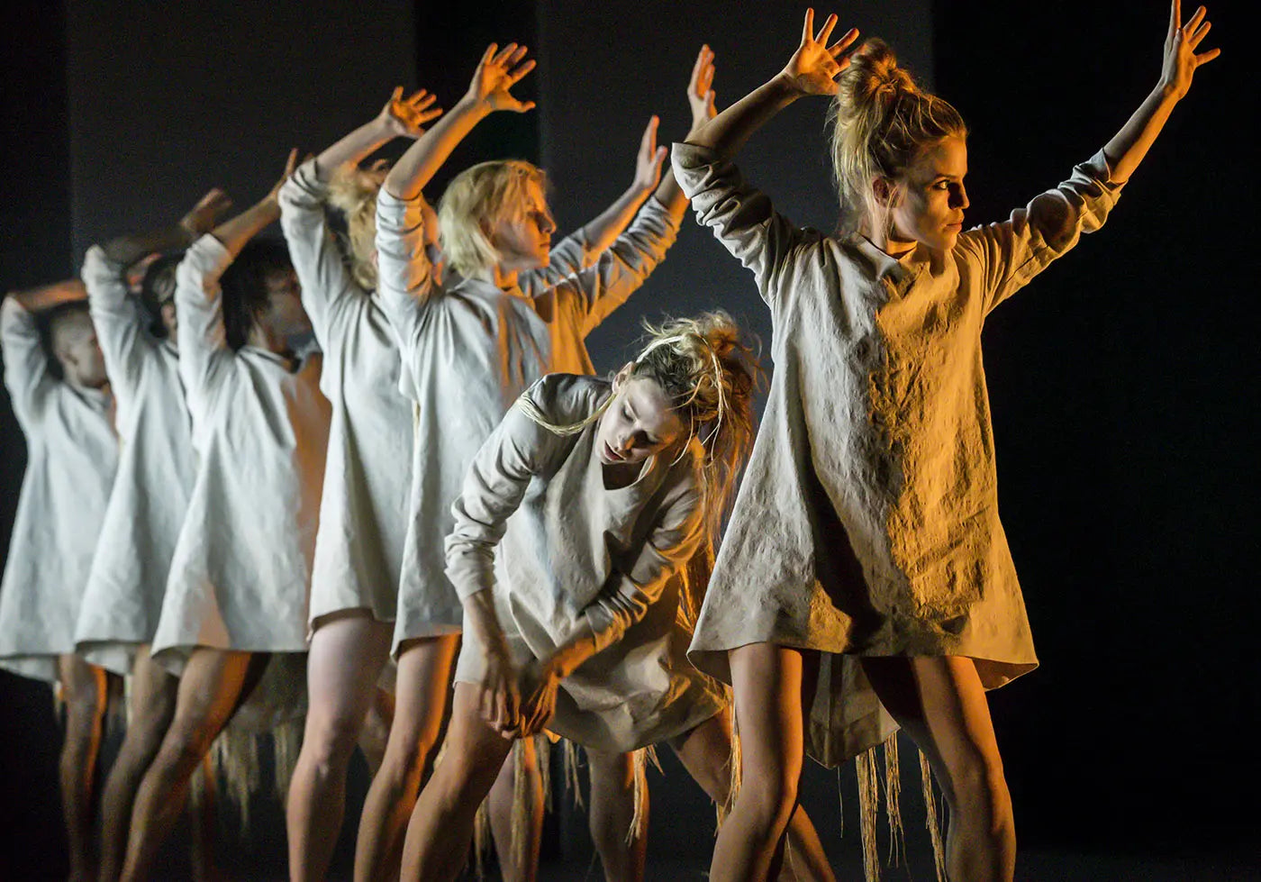 Rambert in “Tomorrow” by Lucy Guerin. Photograph by Johan Persson