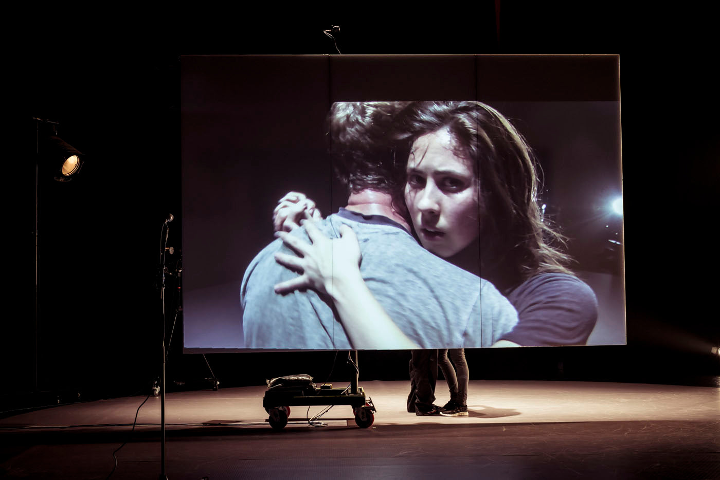 Stephen Phillips and Lauren Langlois in Chunky Move's “Lucid.” Photograph by Pippa Samaya