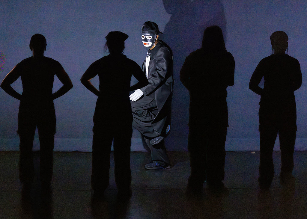 Zakhele Grabowski in “Losing my Religion” by Rennie Harris. Photograph by Mark Garvin, courtesy of Penn Live Arts