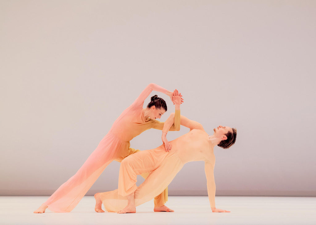 Pam Tanowitz Dance in “Pastoral” by Pam Tanowitz. Photograph by Lawrence Sumulong