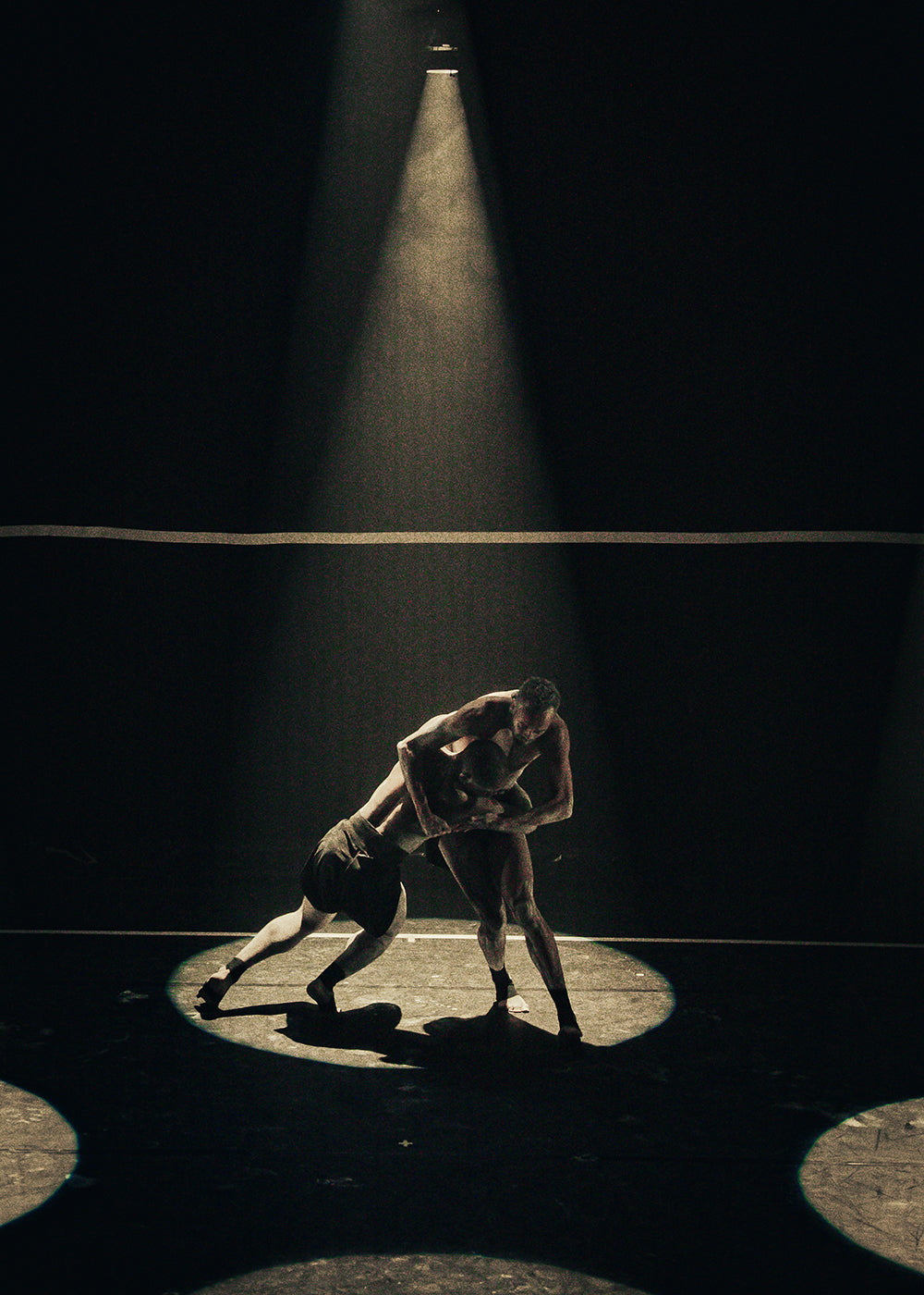 Donterreo Culp and Jamaal Bowman in “Blush” by Andrea Miller. Photograph by Manuela Medina
