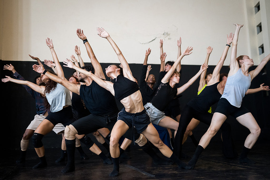Malpaso Dance Company in rehearsal for “The Essence of Us” by Pedro Ruiz. Photograph by Christopher Duggan