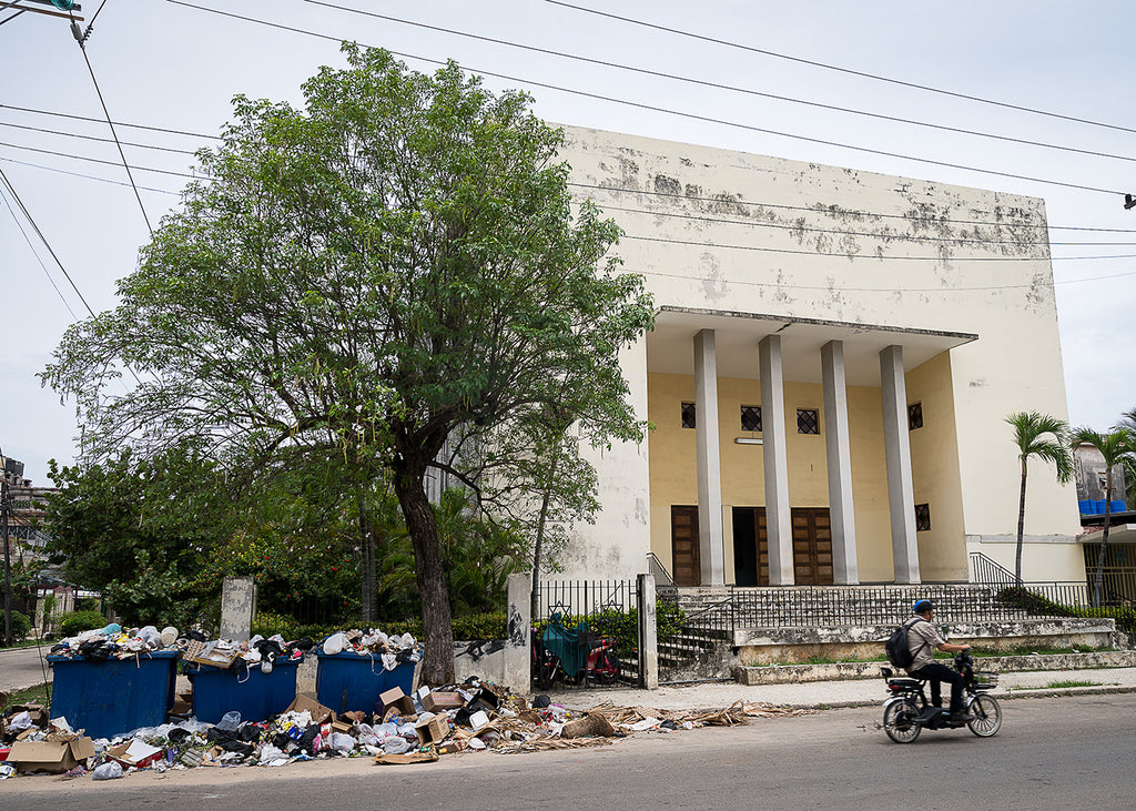 Outside Malpaso Dance Company's studios in Havana, Cuba. Photograph by Christopher Duggan
