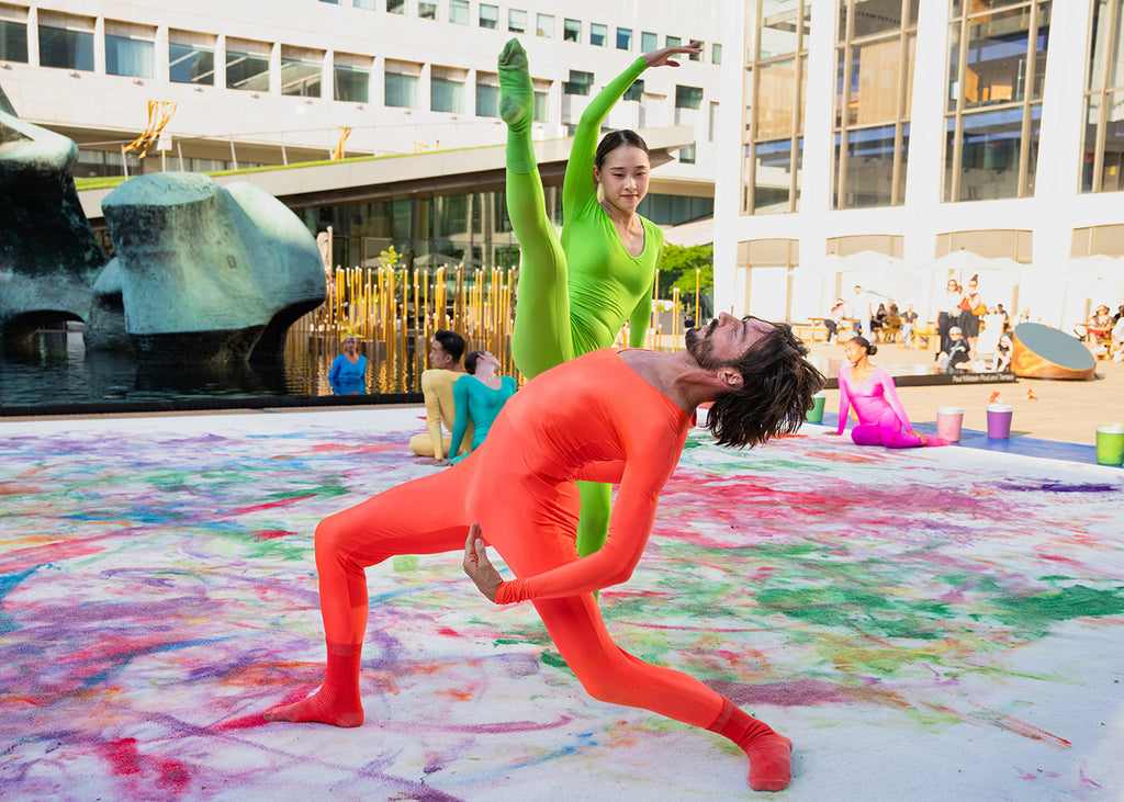 Shen Wei Arts and Guangdong Modern Dance Company in “Mindscape” by Shen Wei. Photograph by Steven Pisano