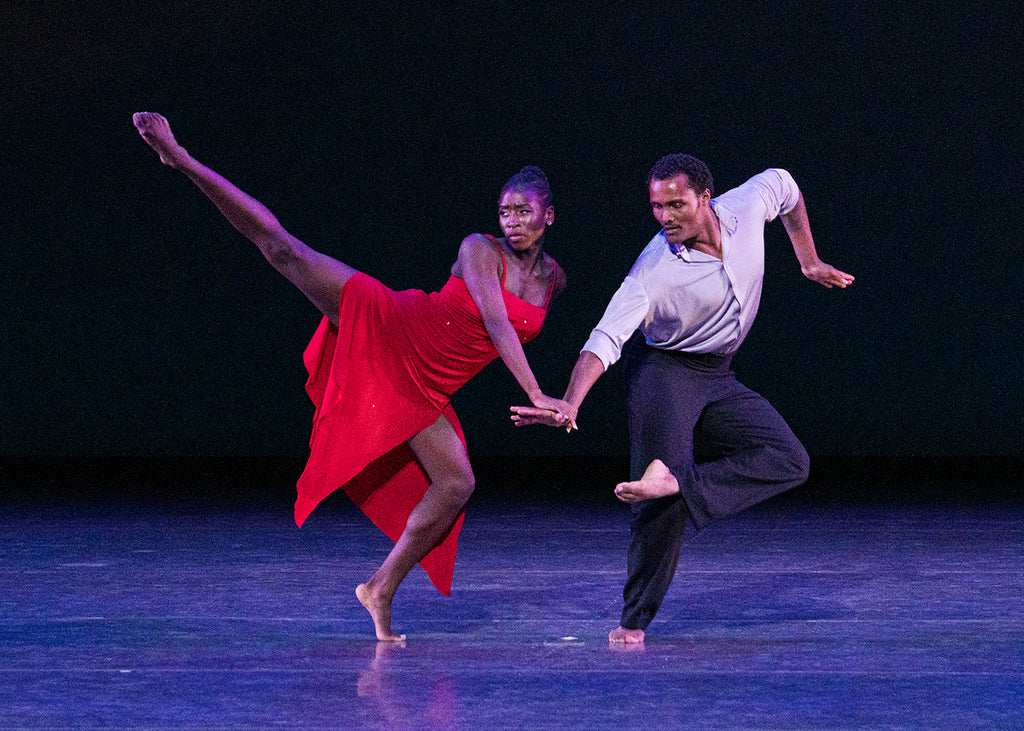 Alvin Ailey American Dance Theatre in “A Case of You” by Judith Jamison. Photograph by Steven Pisano