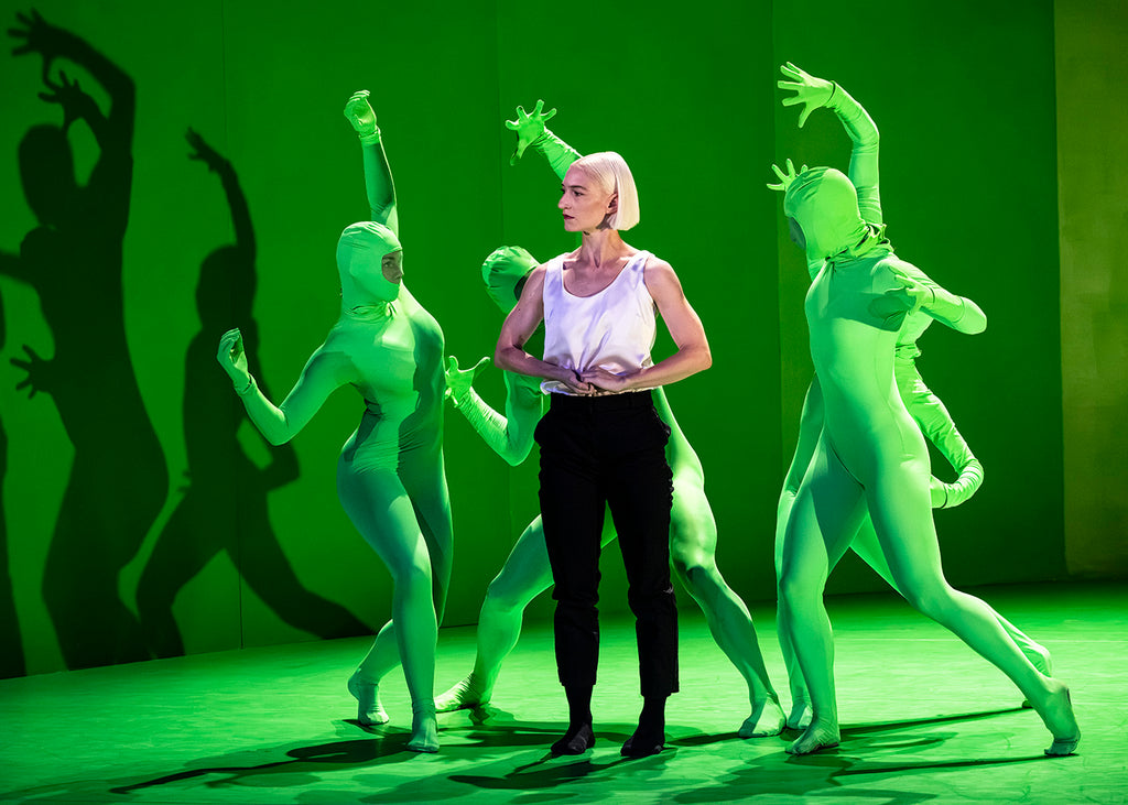 Rebecca Bassett-Graham in “Deepfake” by Jess &amp; Morgs. Photograph by Foteini Christofilopoulou