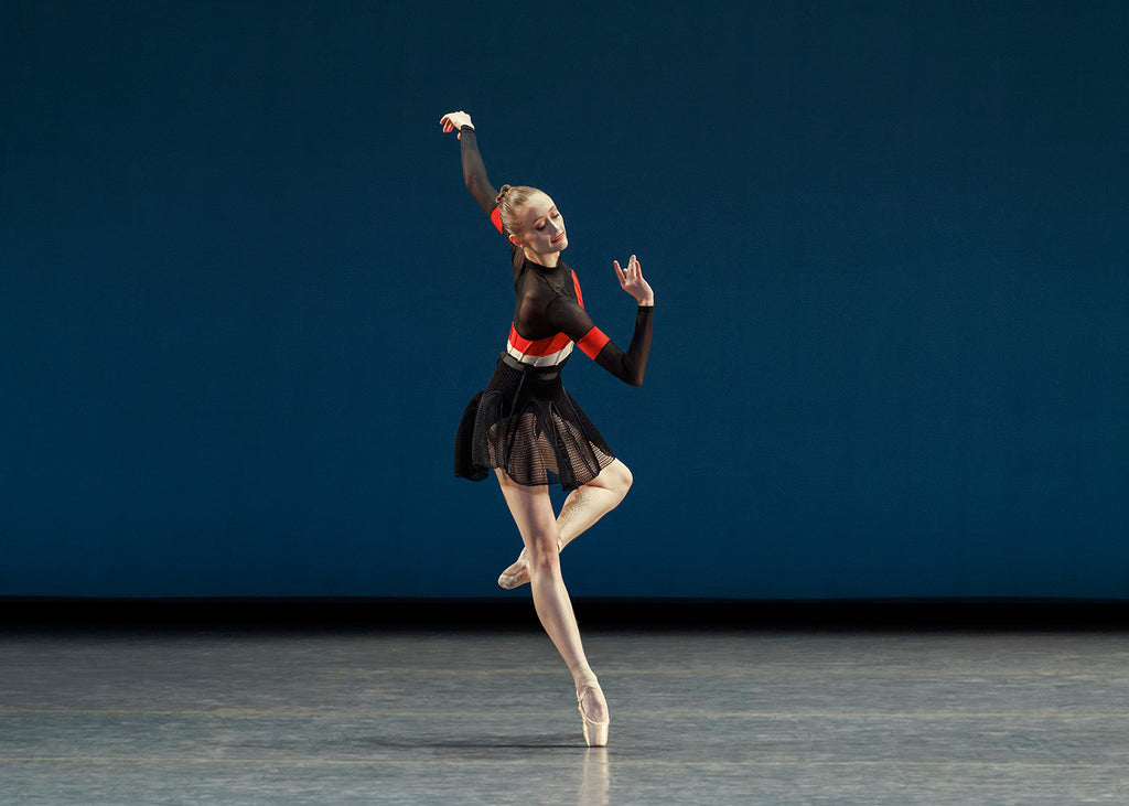 Ruby Lister in Justin Peck’s “The Wind-Up.” Photograph by Erin Baiano