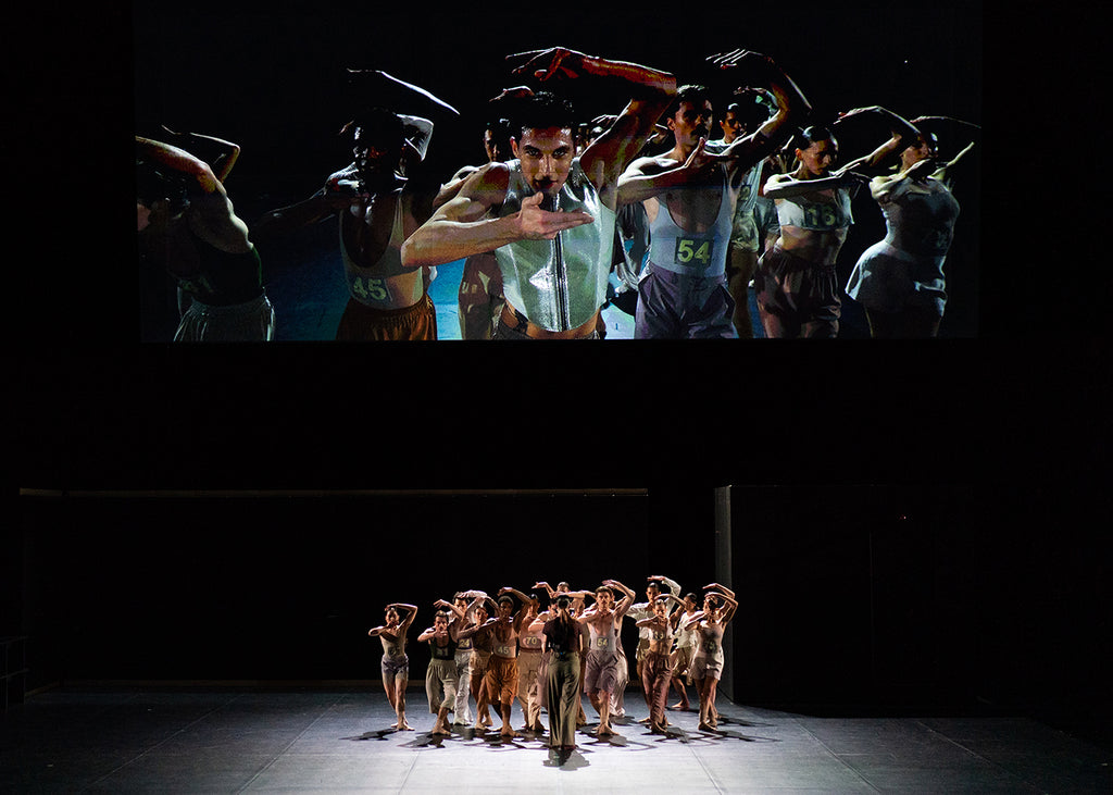Paris Opera Ballet in “Arena” by Morgann Runacre-Temple and Jessica Wright. Photograph by Yonathan Kellerman | OnP