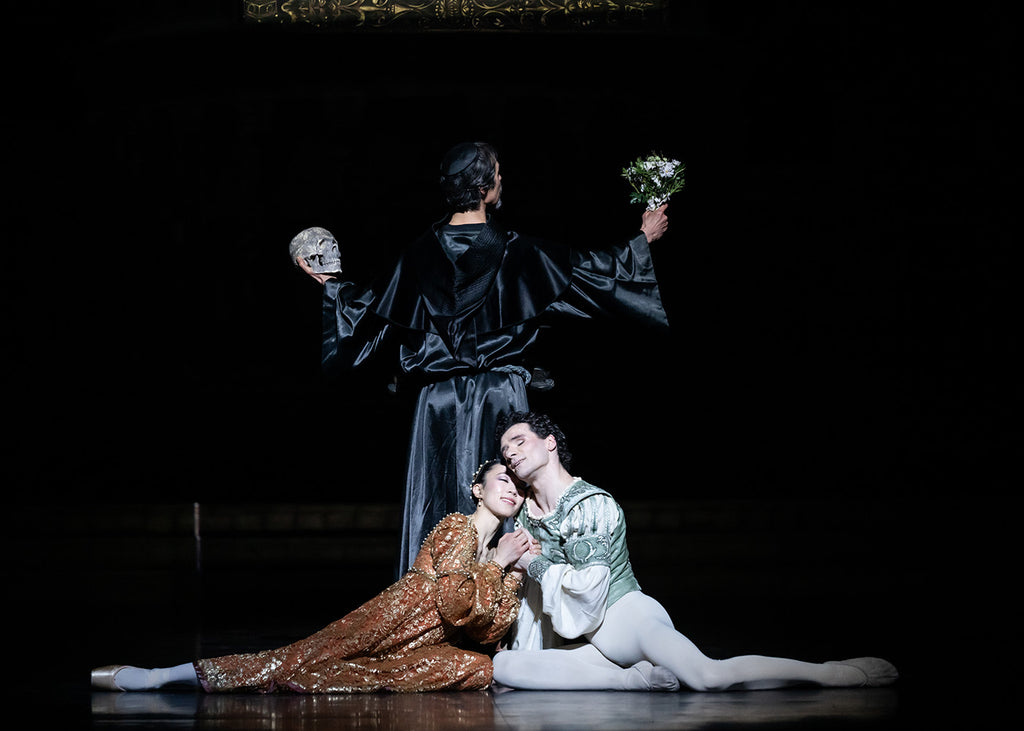 Paul Marque and Sae Eun Park in “Romeo and Juliet” by Rudolf Nureyev. Photograph by Julien Benhamou