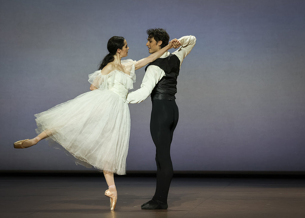 Amandine Albisson and Hugo Marchand in “Lady of the Camellias” by John Neumeier. Photograph by Maria Helena Buckley | OnP