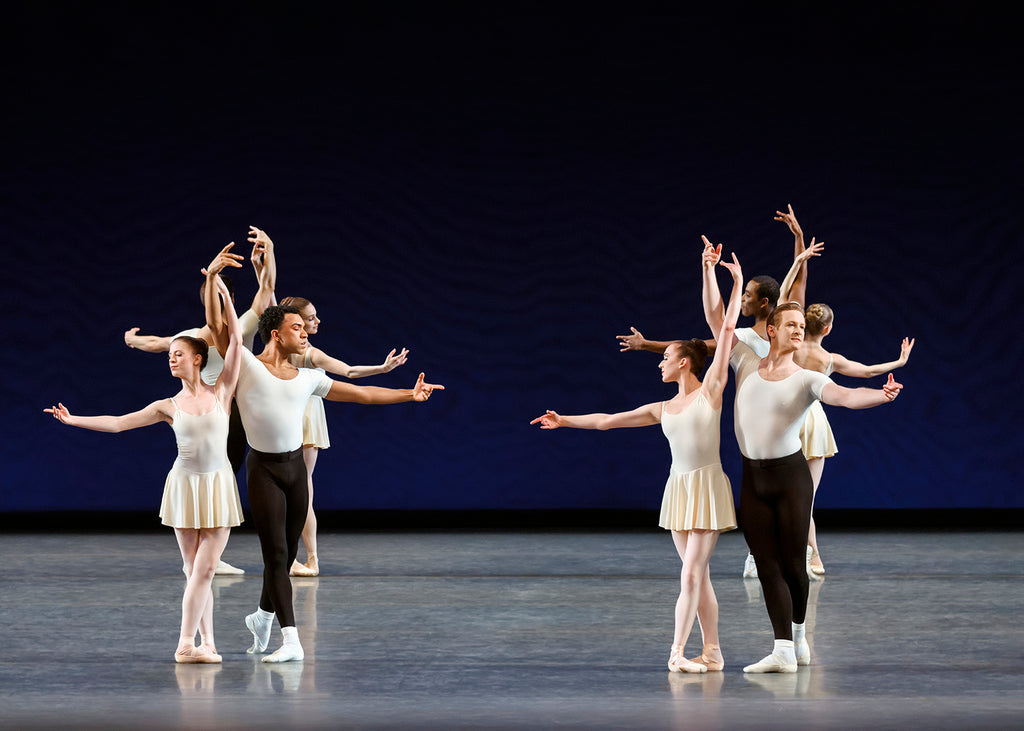 New York City Ballet in George Balanchine’s “Le Tombeau de Couperin.” Photograph by Erin Baiano