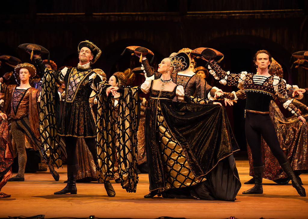 Serena Graham and Jarryd Madden in “Romeo and Juliet” by John Cranko. Photograph by Daniel Boud