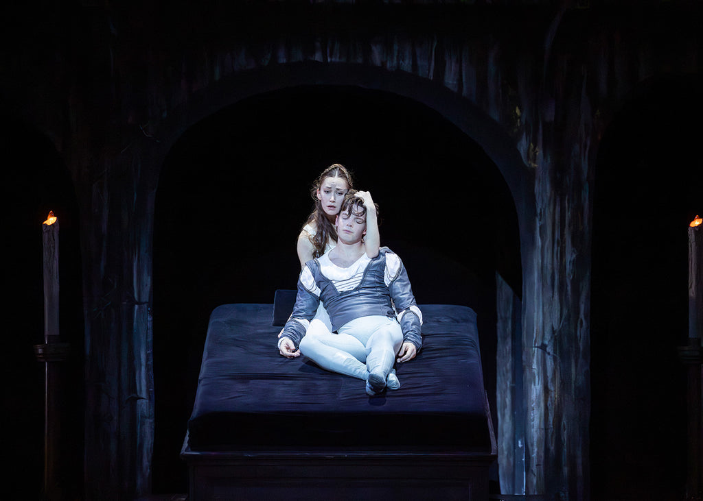 Grace Caroll and Joseph Caley in “Romeo and Juliet” by John Cranko. Photograph by Daniel Boud