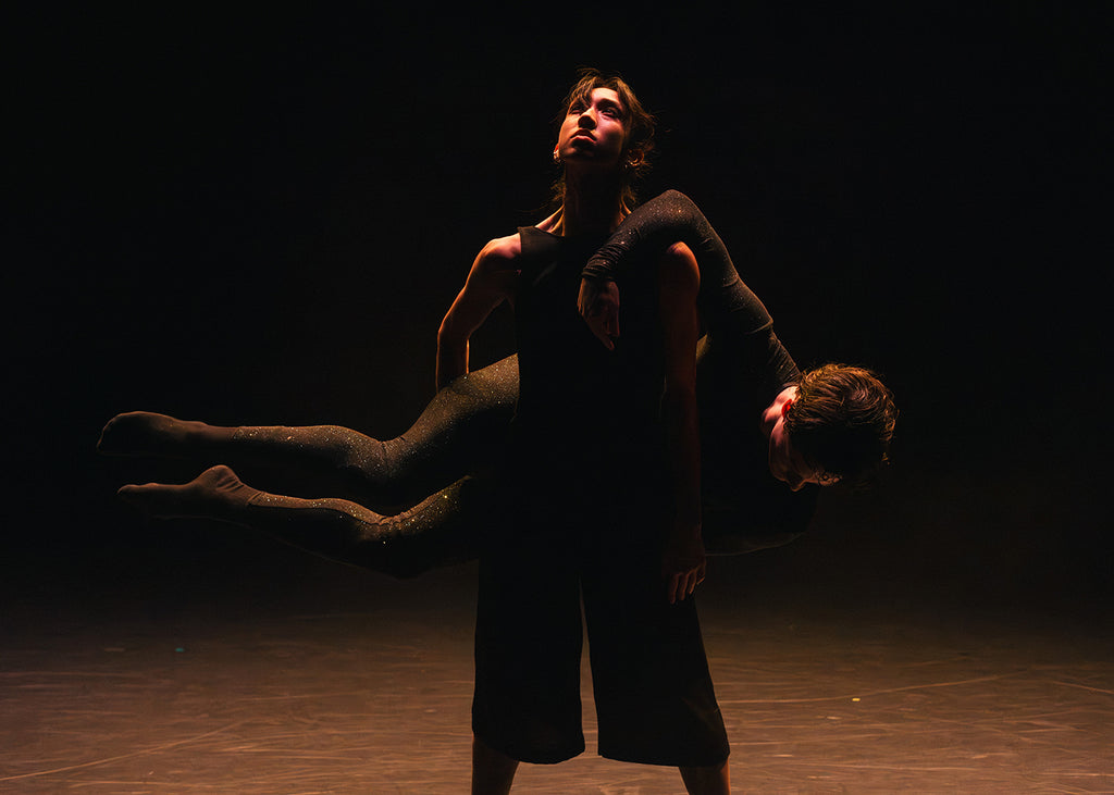 Milo Bayly and Henry Berlin in “Gethsemane” by Mason Lovegrove. Photograph by Kate Longley