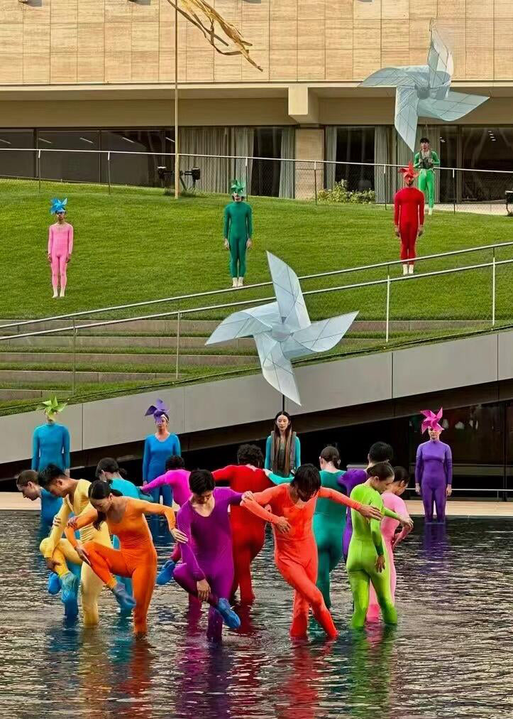 Shen Wei Arts and Guangdong Modern Dance Company in “Mindscape” by Shen Wei. Photograph by Shen Wei