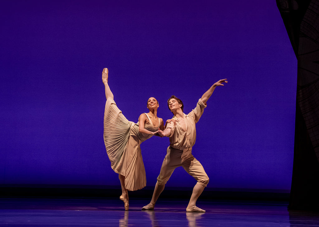 Anais Bueno and Stefan Gonçalvez in “Postcards” by Robert Joffrey. Photo by Cheryl Mann 