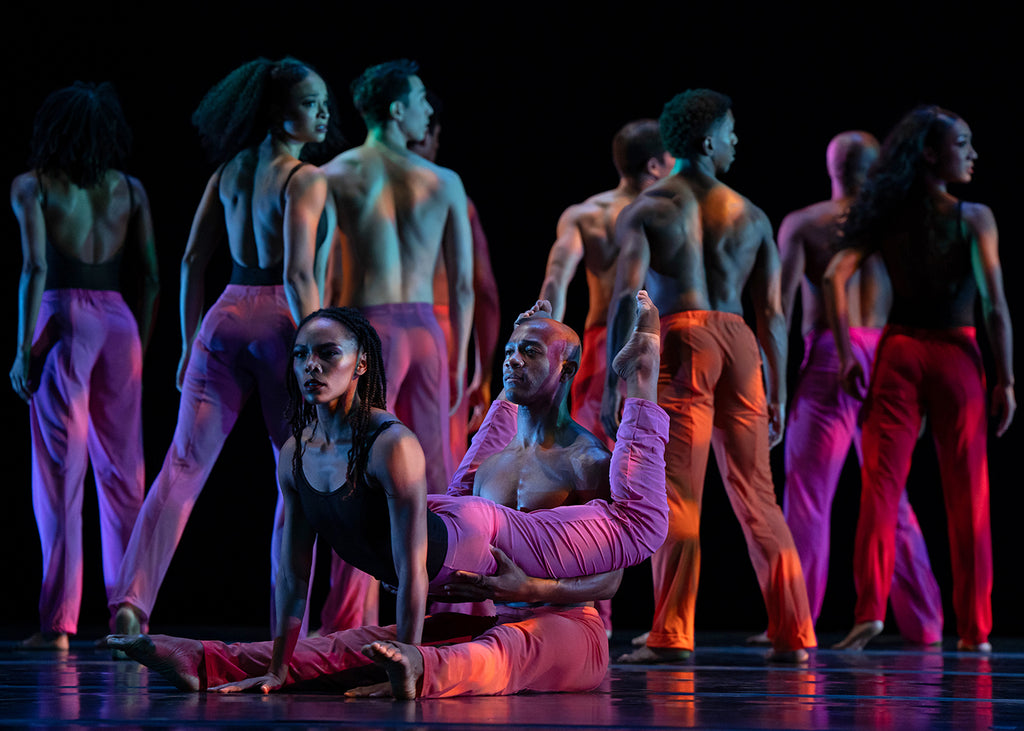 Alvin Ailey American Dance Theater in Judith Jamison's “Hymn.” Photograph by Julieta Cervantes