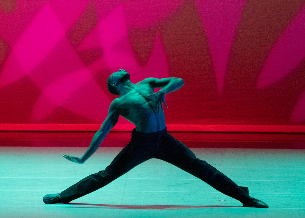Isaiah Day in Alvin Ailey's “Revelations.” Photograph by Daniel Azoulay