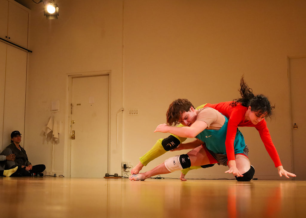 Amelia Heintzelman with Brendan Elefante at Sundays on Broadway. Photograph by Rosa Allegra Wolff 