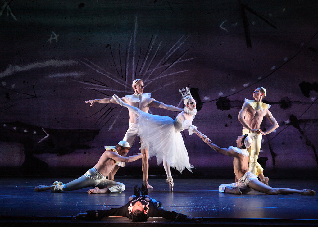Amy Wood and the Sarasota Ballet in Sir Frederick Ashton's “Illuminations.” Photograph by Frank Atura
