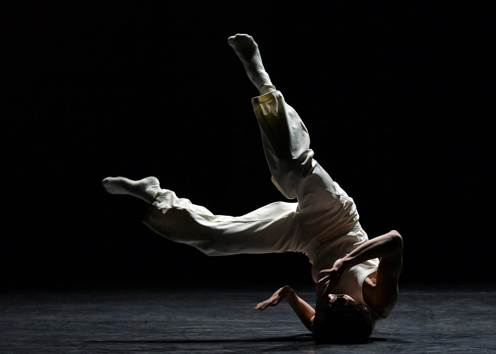 Eduardo Jiménez Cabrera in “Frontier” by Crystal Pite. Photograph by Michael Slobodian