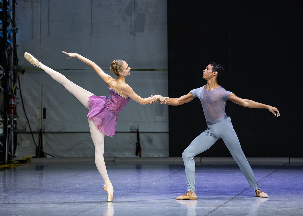 Ballet West Academy Trainees in Ingrid Silva's “Unknown Wave” Photograph by Lauren Wattenburg