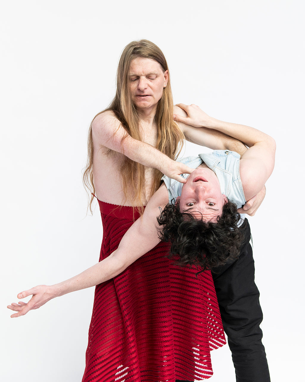 Bobbi Byrne and Ben Sullivan in “The Act of Existing” by Philip Connaughton for Croí Glan. Photograph by​ David Keegan