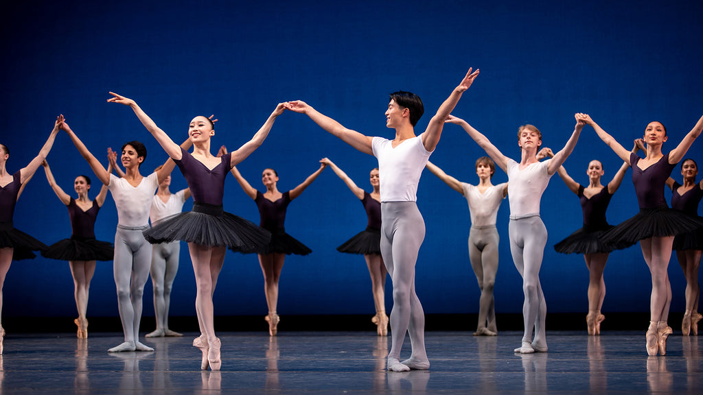 San Francisco Ballet Schools students performing in a demonstration at the Spring Festival. Photograph by Lindsay Thomas