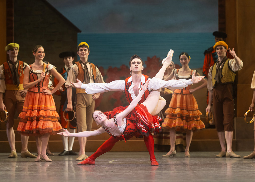 Sasha De Sola and Francesco Gabriele Frola in “Don Quixote.” Photograph by Lindsey Rallo