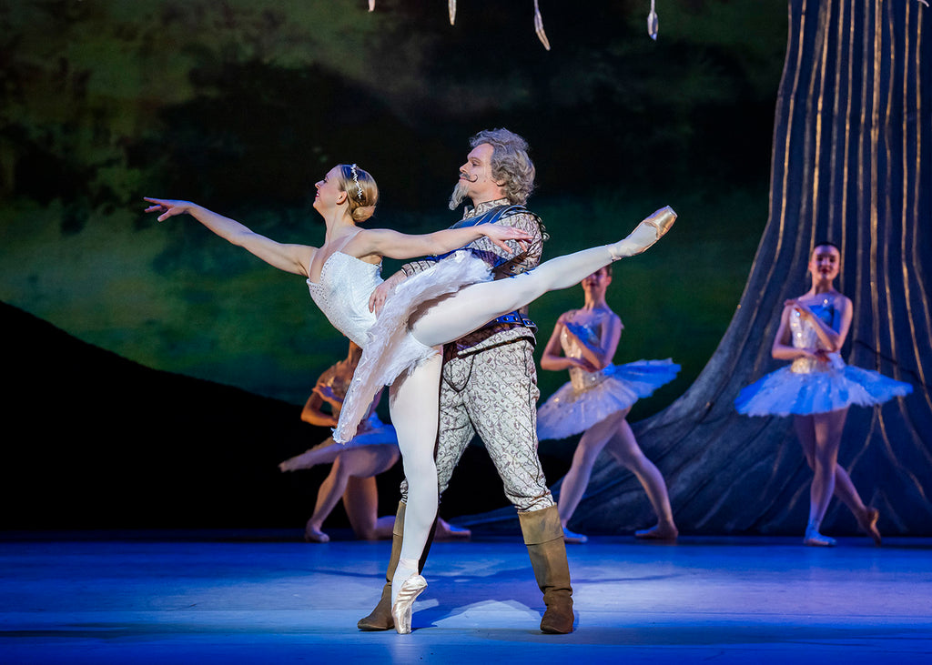Genevieve Penn Nabity as Kitri and Jonathan Payn as Don Quixote in “Don Quixote” by Carlos Acosta. Photograph by Tristram Kenton
