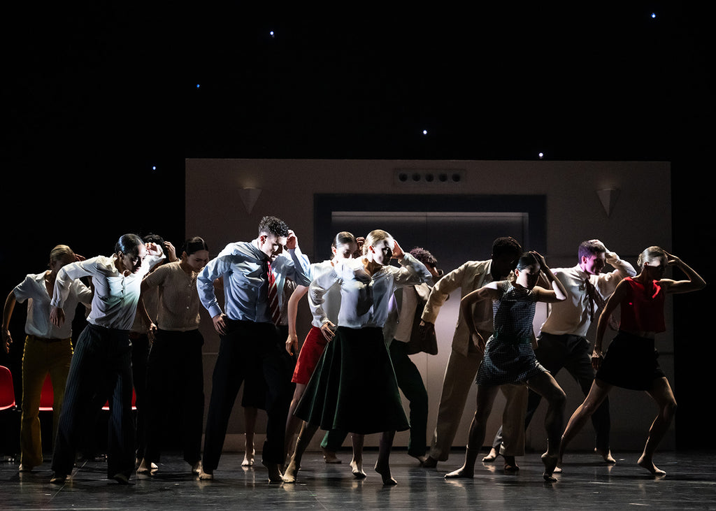 Paris Opera Ballet in “Dreams This Way” by Micaela Taylor. Photograph by Julien Benhamou | OnP