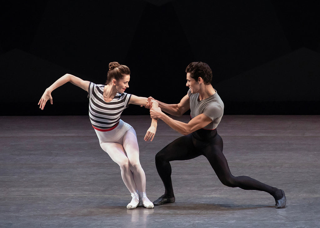 Megan Fairchild and Jovani Furlan in Justin Peck’s “Everywhere We Go.” Photograph by Erin Baiano