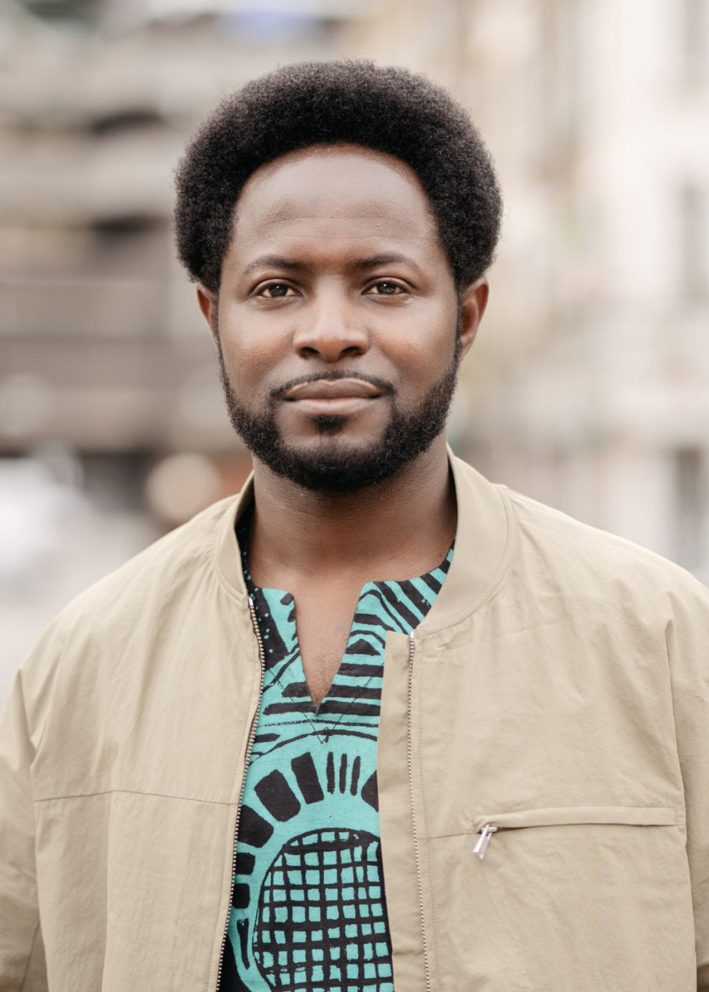 Freddie Opoku-Addaie, artistic director and co-CEO of Dance Umbrella. Photograph by Miguel Altunaga Jr