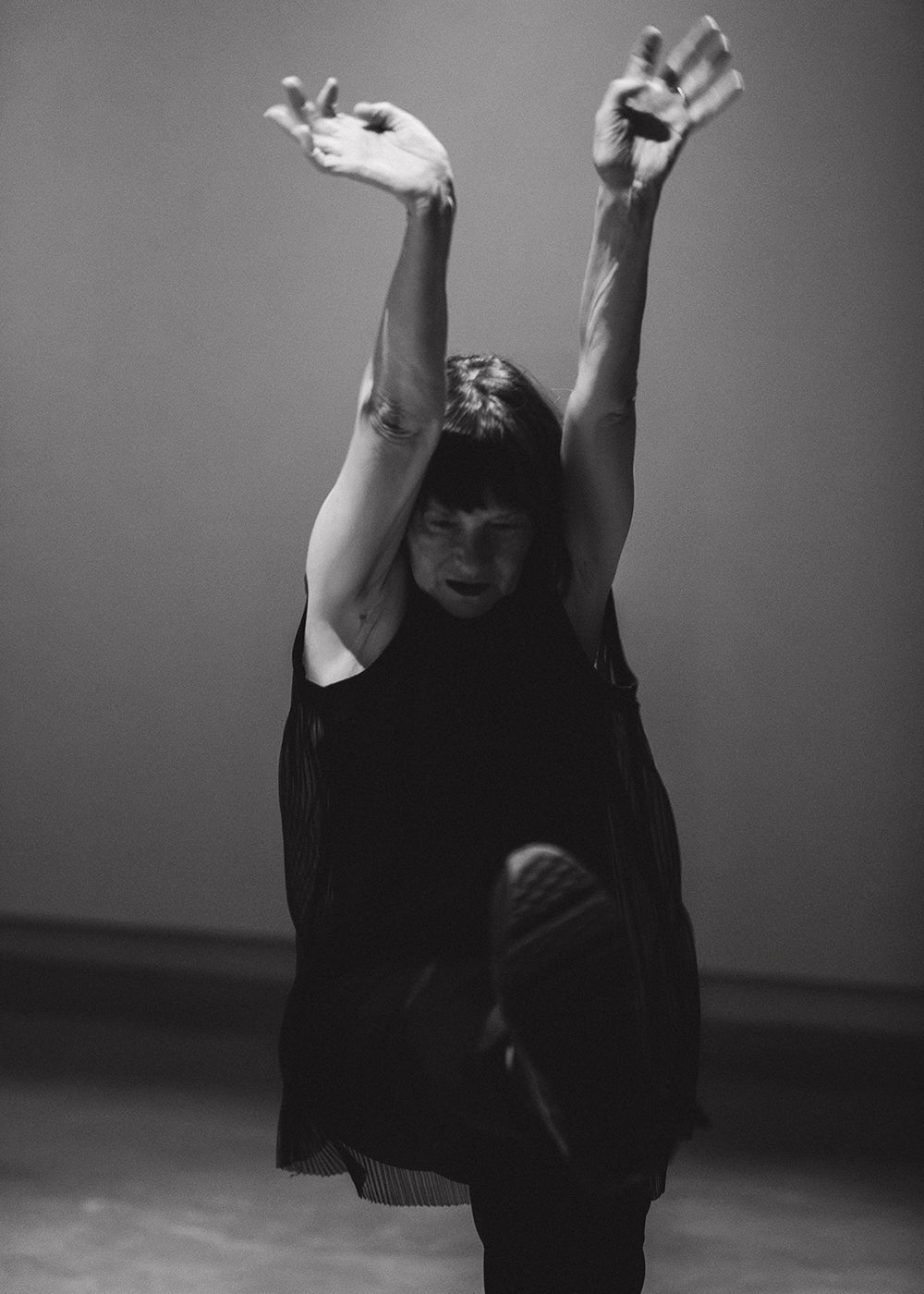 Lucy Guerin in “Place Dances.” Photograph by Gianna Rizzo