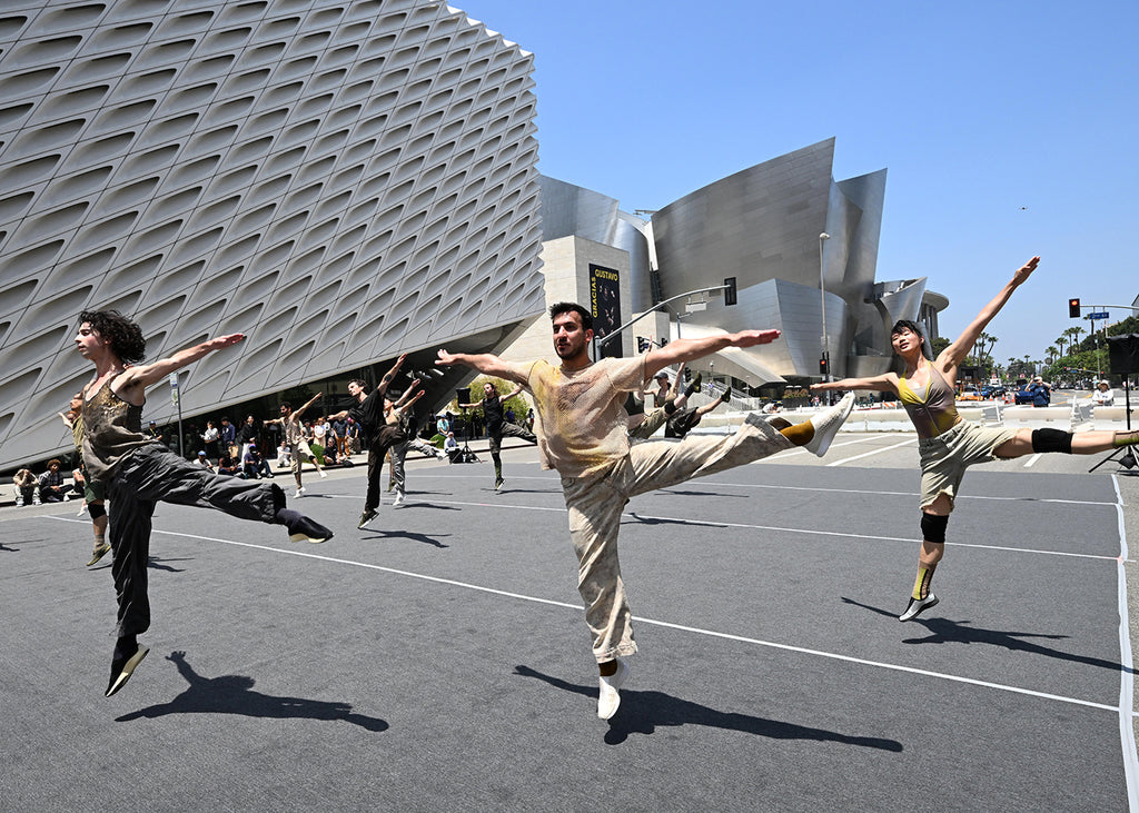 L.A. Dance Project’s City of Dance, Grand Avenue, Los Angeles. Photograph by Gary Leonard