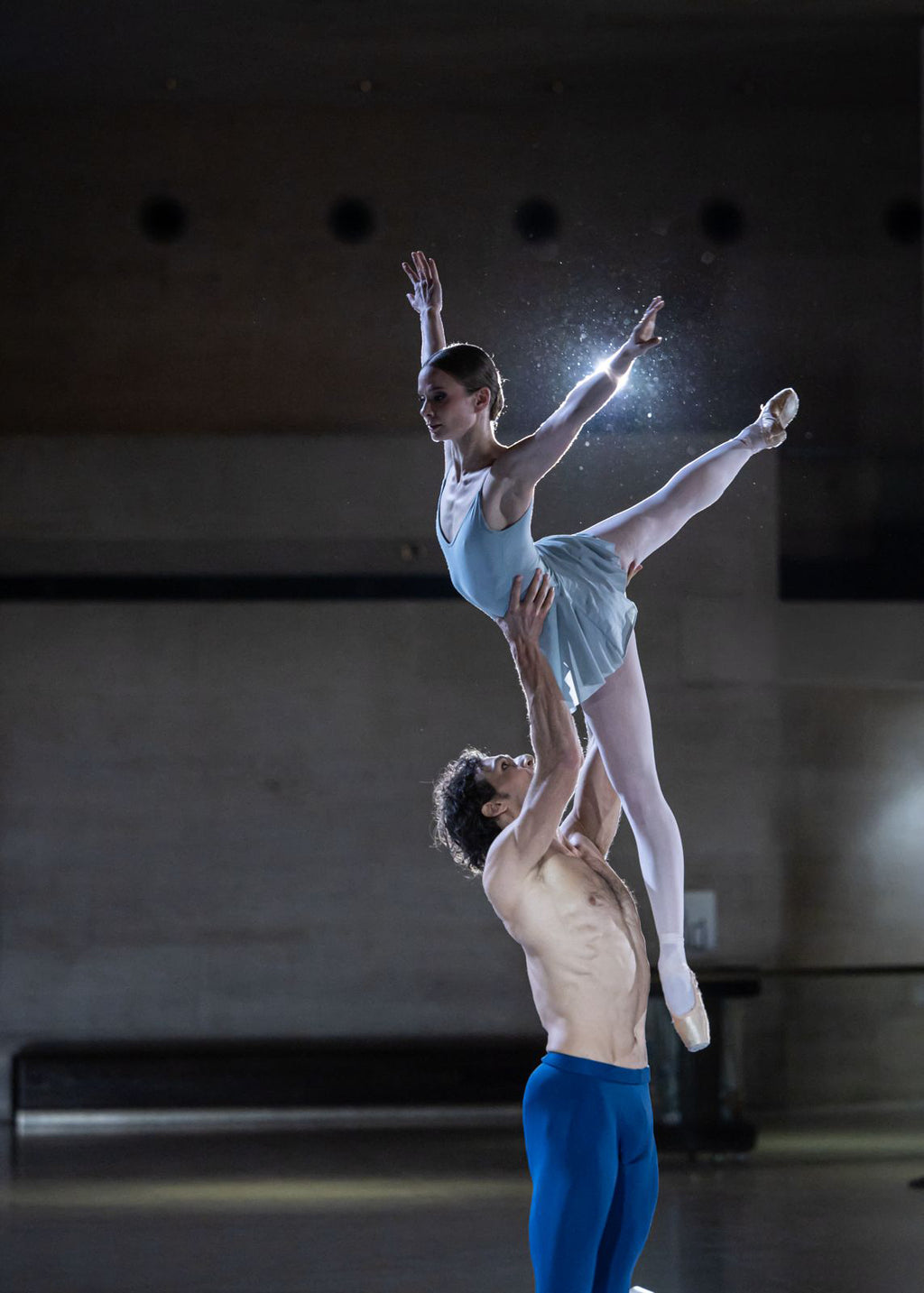  Léonore Baulac and Hugo Marchand in Hans van Manen’s “Trois Gnossiennes.” Photograph courtesy OnP