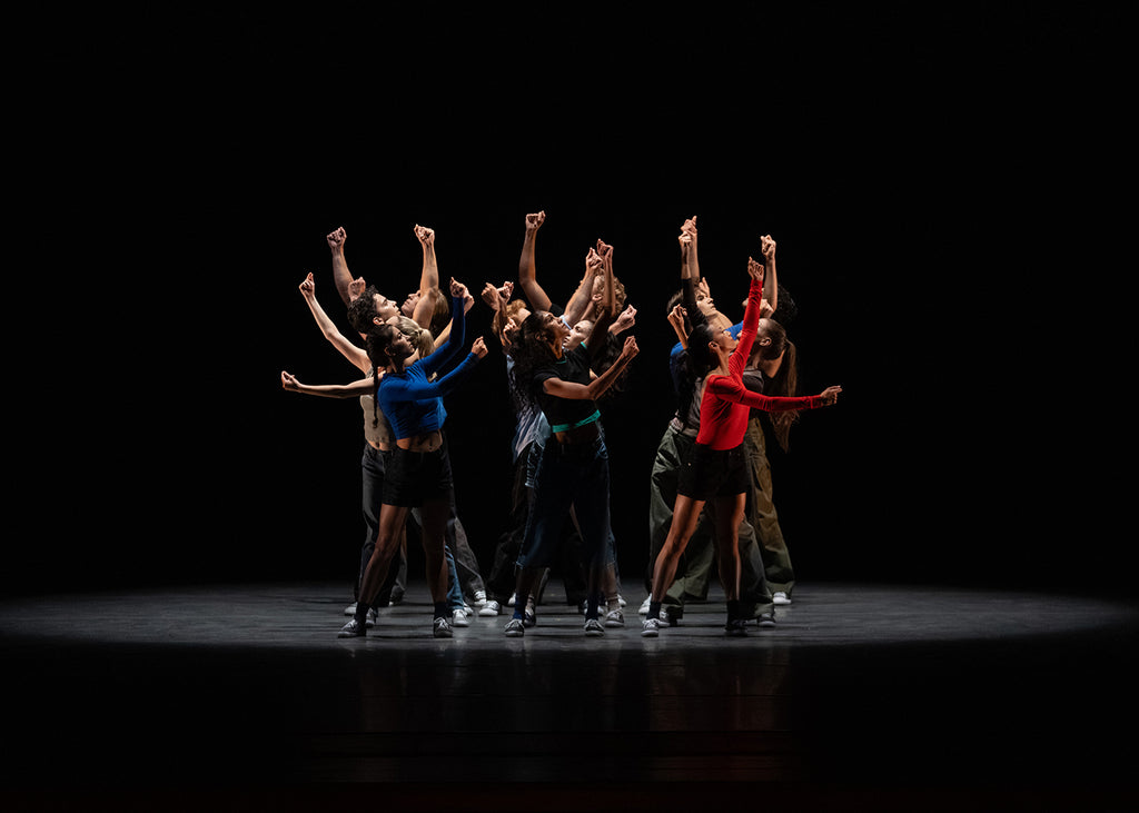 Miami City Ballet in “N.Y. Export: Opus Jazz” by Jerome Robbins. Photograph by REN Media, courtesy of Miami City Ballet 