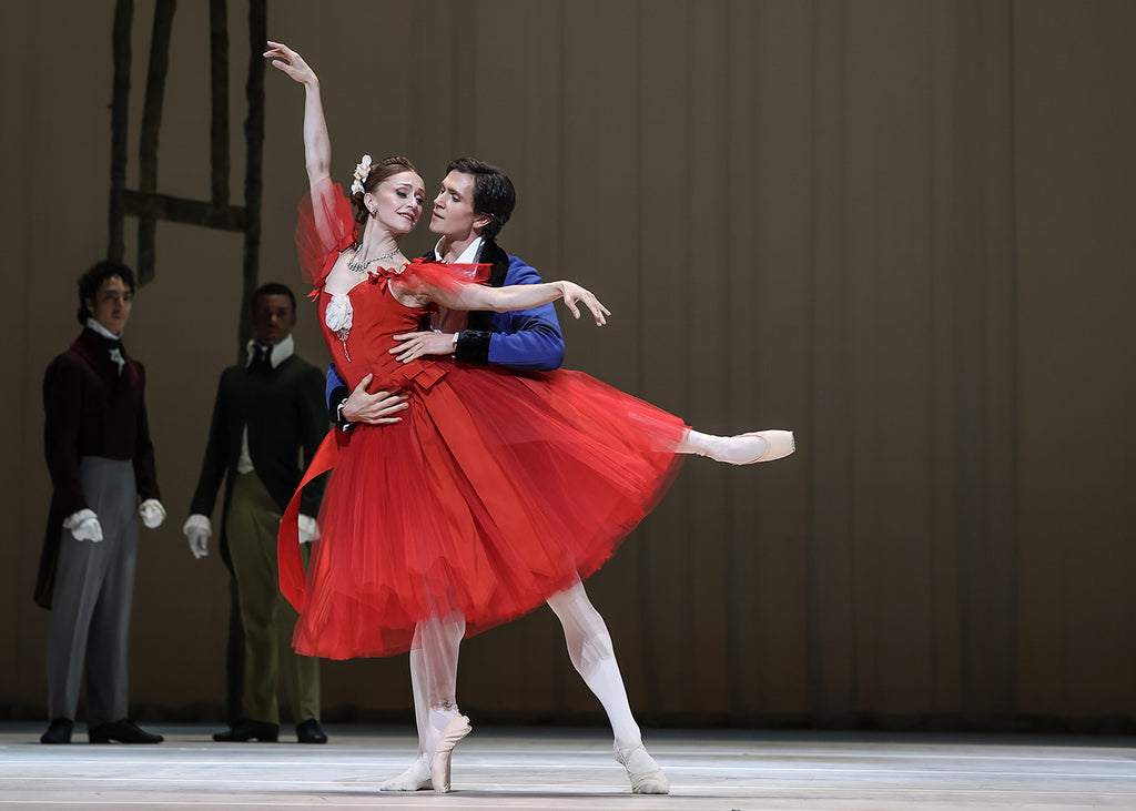 Marianela Nuñez and William Bracewell in “Marguerite and Armand” by Frederick Ashton. Photograph by Maria-Helena Buckley