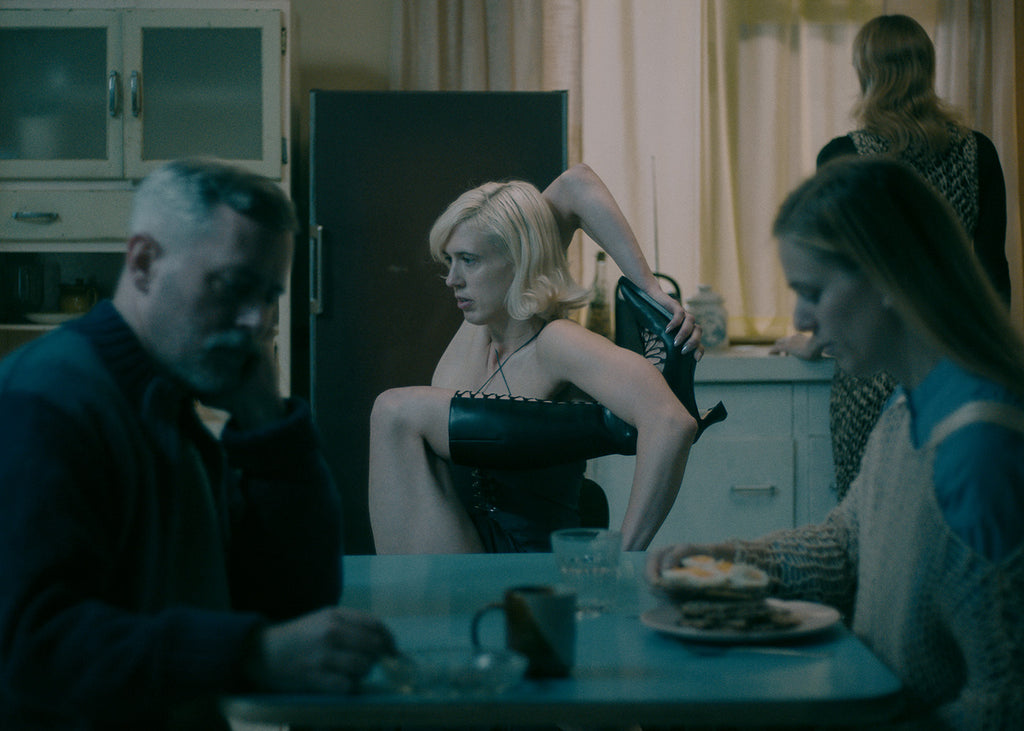 Still from Hannah Ekholm in “Nepenthe,” a dance film by Jordan Chandler and Ekleido