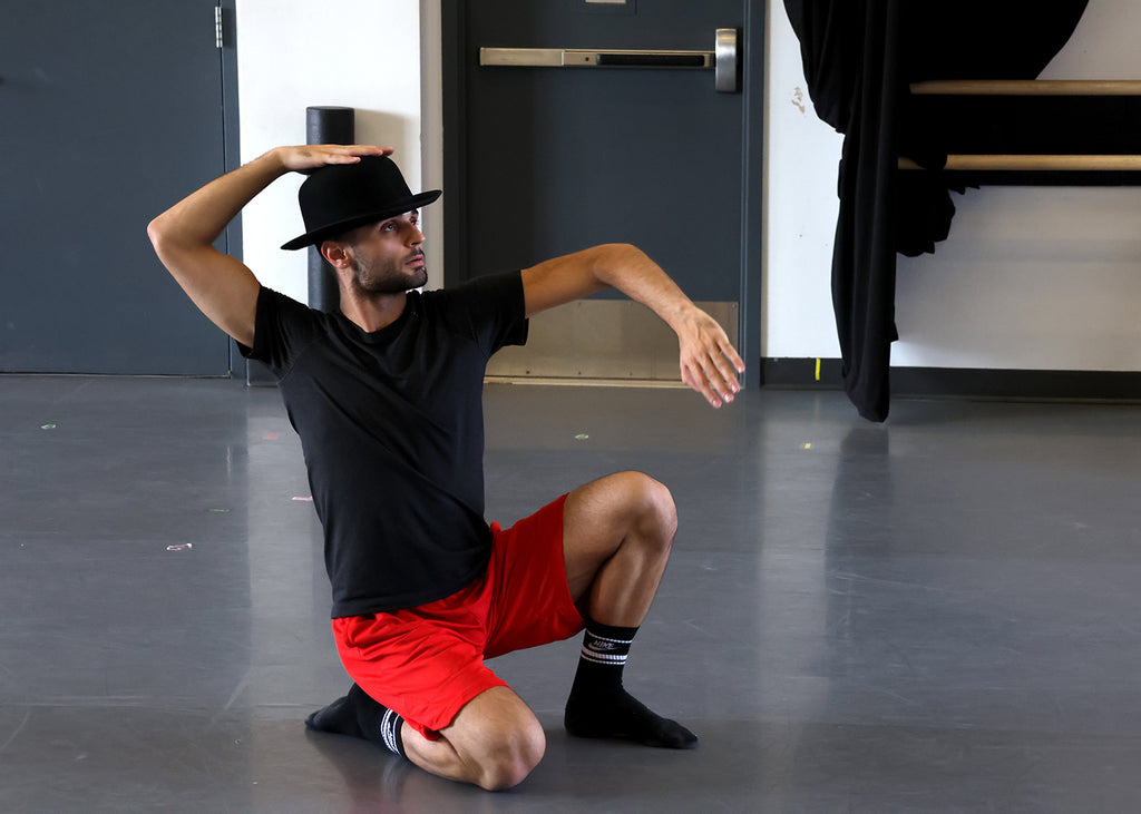 Rehearsal for Stephanie Martinez’s “Otra Vez, Otra Vez, Otra Vez.” Photograph courtesy of Ballet Hispánico