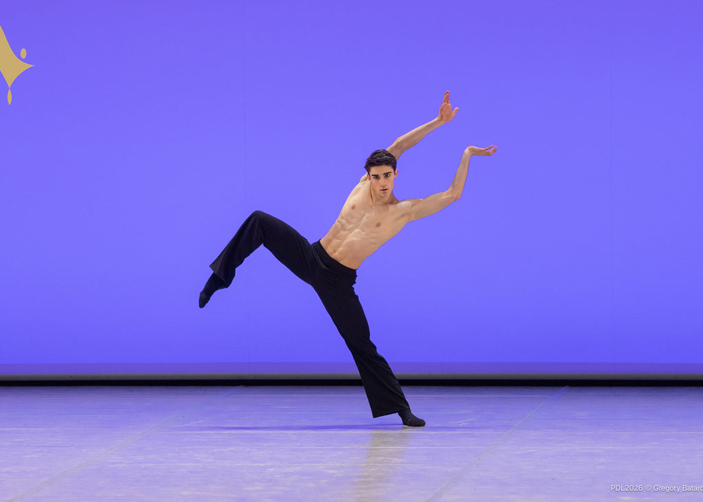 William Gyves, 1st prize winner at the Prix de Lausanne 2026. Photograph by Gregory Bartardon | Prix de Lausanne 2026 