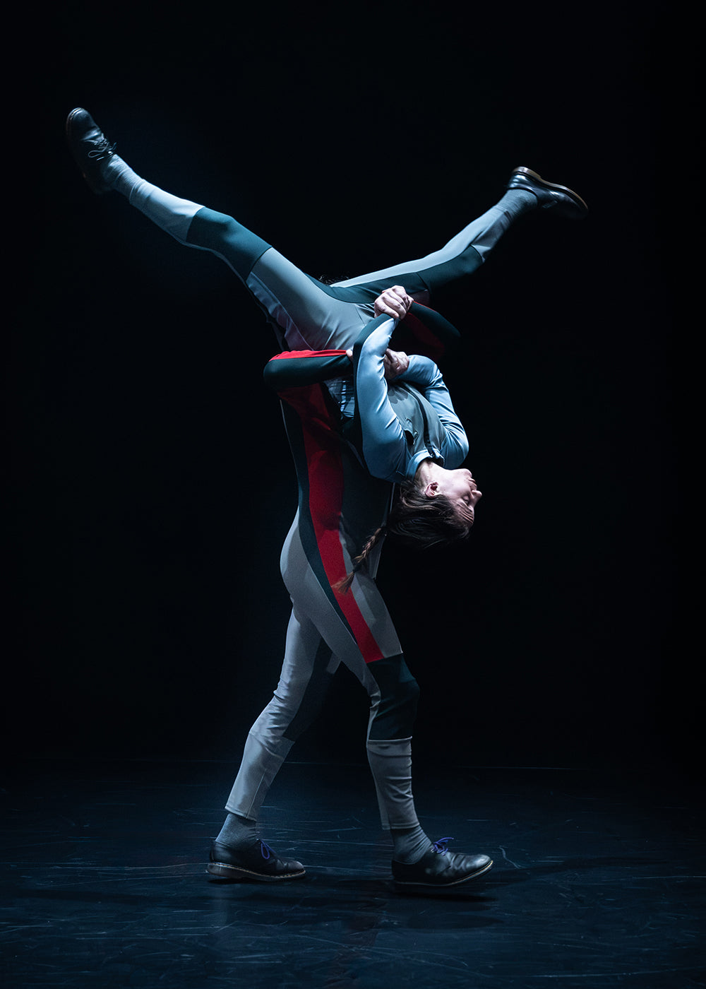 Harrison Ritchie-Jones and Michaela Tancheff in “R.A.I.N” by Ritchie-Jones. Photograph by Darren Gill