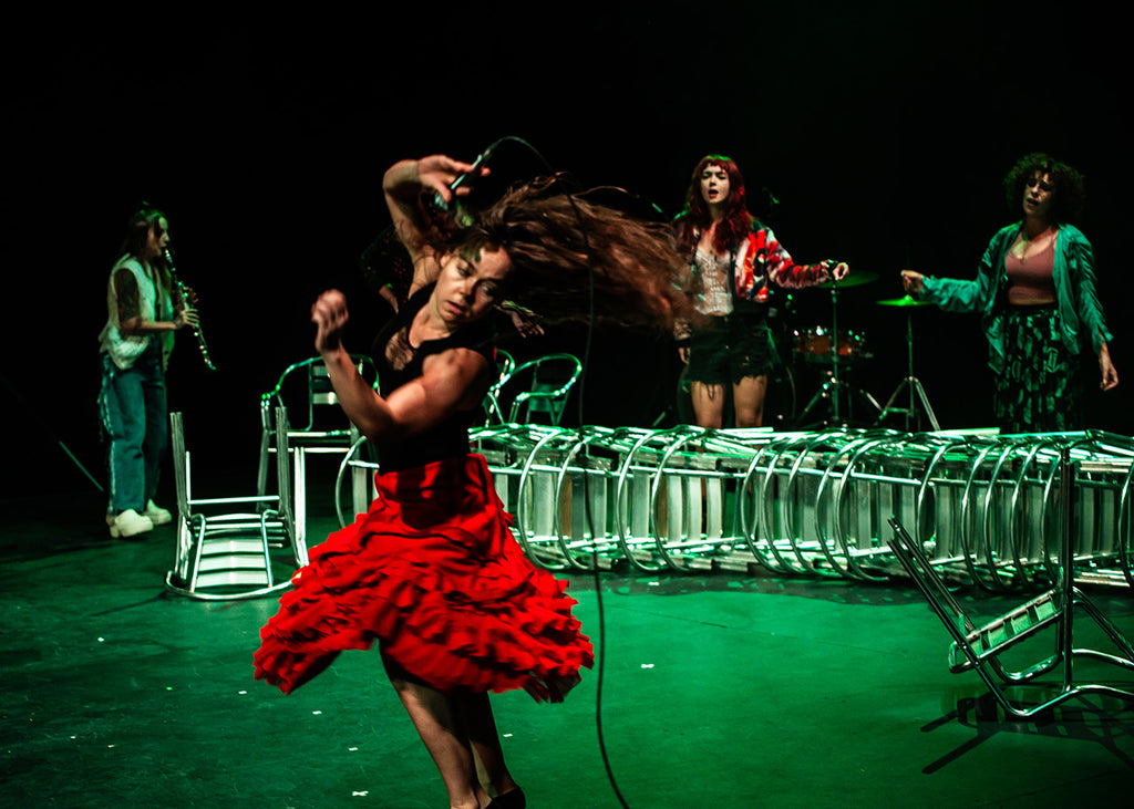 Rocio Molina's “Calentamiento.” Phtotograph by Simone Fratini 