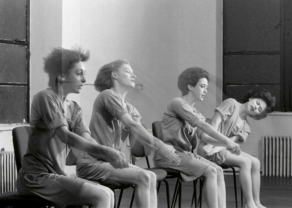 Original Rosas in “Rosas danst Rosas” by Anne Teresa De Keersmaeker. Photograph by Jean-Luc Tanghe, 1983