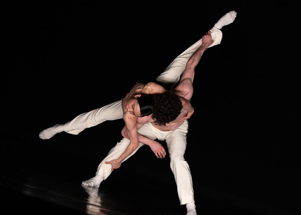 Lounes Landri and Tiare Keeno in Medhi Walerski’s “Silent Tides.” Photograph by Julieta Cervantes