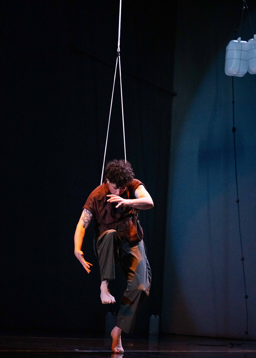 B Dean in “Water Moves” by Amelia Rudolph. Photograph by Brooke Anderson, Movement Photography
