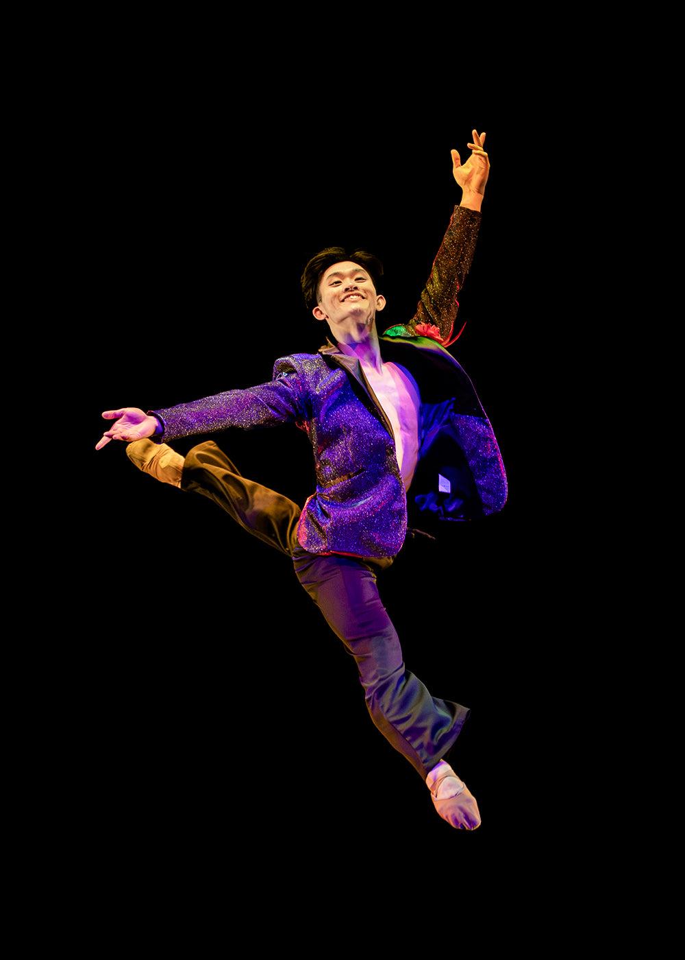 Lawrence Chen in “Amber Waves” by Phil Chan. Photograph by John Hefti