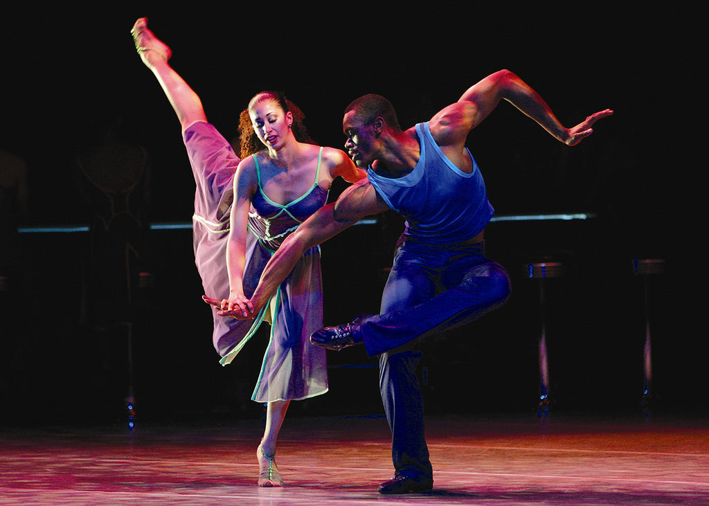 Alicia Graf Mack and Jamar Roberts in Judith Jamison's “A Case of You” excerpt from “Reminiscin'.” Photograph by Paul Kolnik