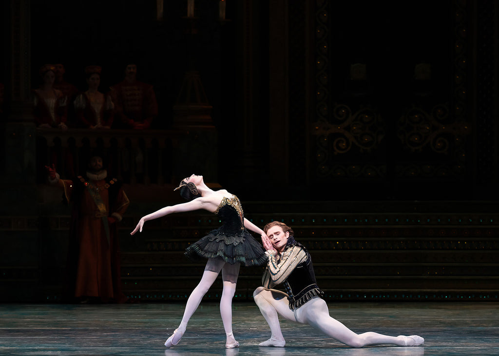 Chloe Misseldine and Aran Bell in “Swan Lake.” Photograph by Kyle Froman